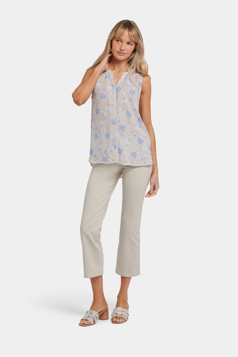 Sleeveless Pintuck Blouse | Antonia | Top | NYDJ