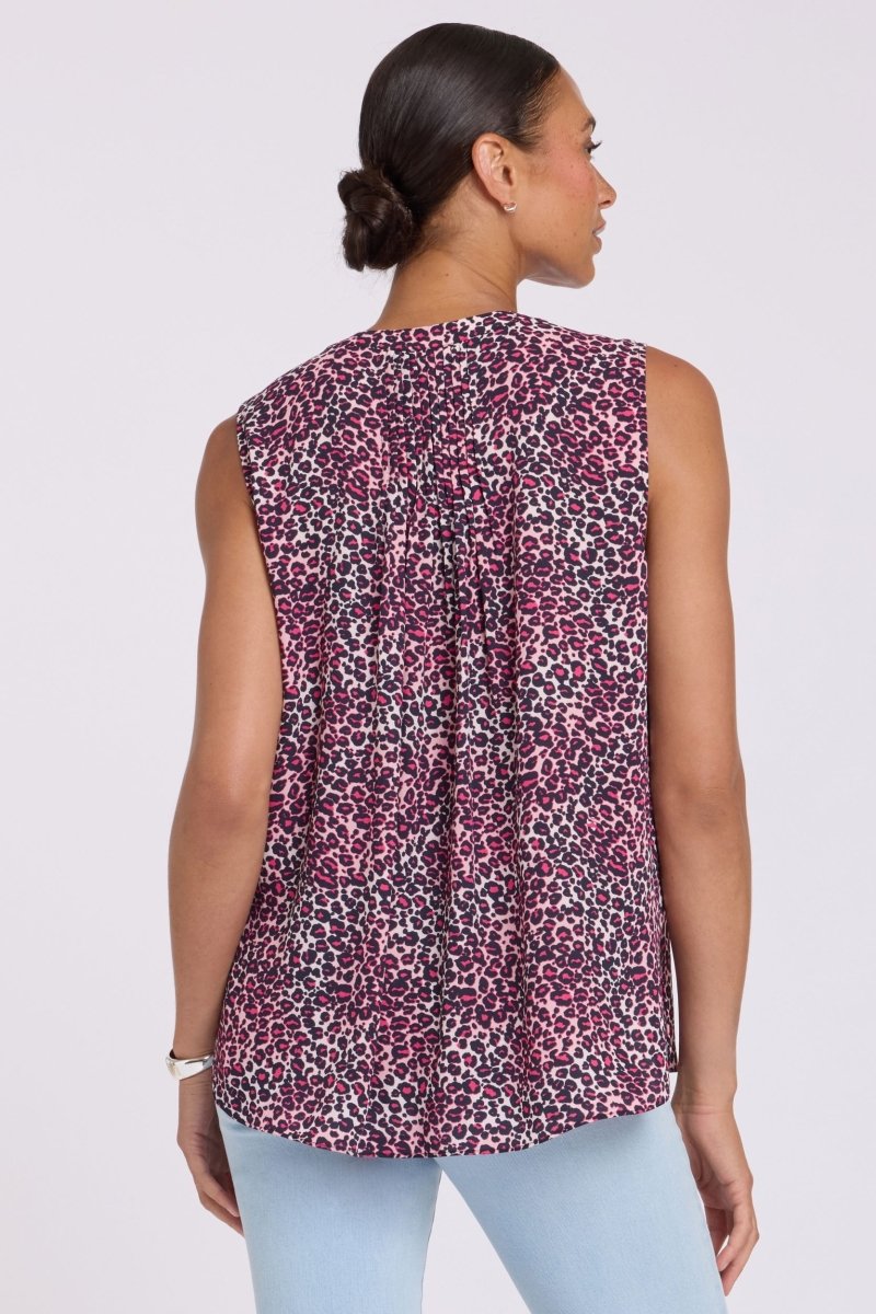 Sleeveless Pintuck Blouse | Catarina - NYDJ