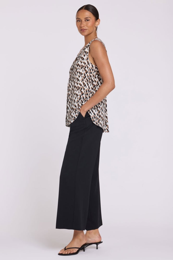 Sleeveless Pintuck Blouse | Geo Gala - NYDJ