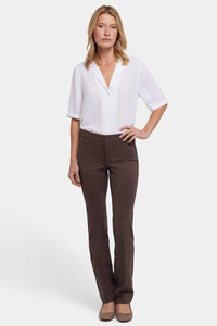 Slim Pants in Ponte Knit | Coffee Bean | Pants | NYDJ
