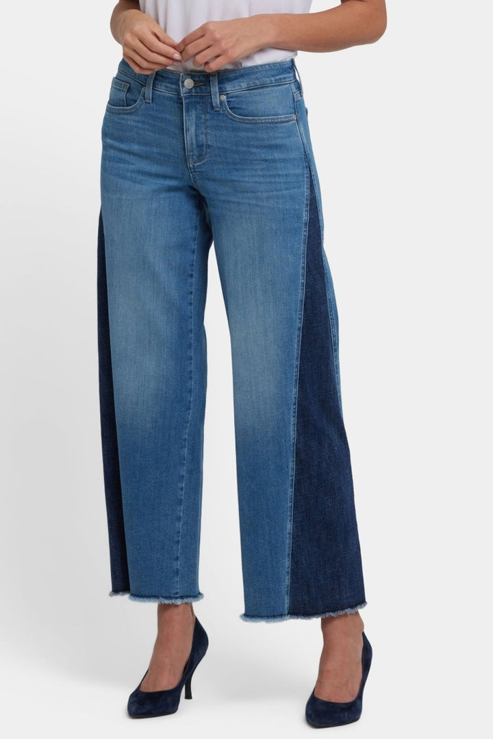 Teresa Wide Leg Ankle | Avenue Blue | Denim | NYDJ