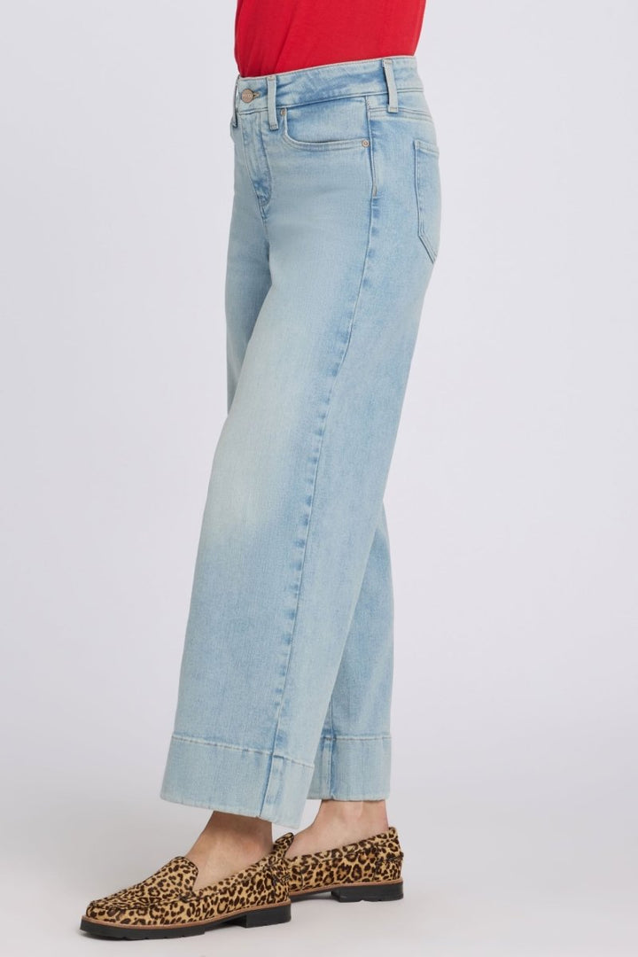 Teresa Wide Leg Ankle Jeans In Re-New Denim | Keys View | Denim | NYDJ