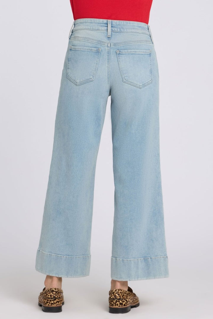 Teresa Wide Leg Ankle Jeans In Re-New Denim | Keys View | Denim | NYDJ