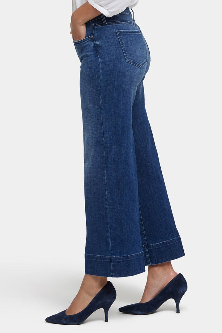 Teresa Wide Leg Ankle Jeans | Moonlight | Denim | NYDJ