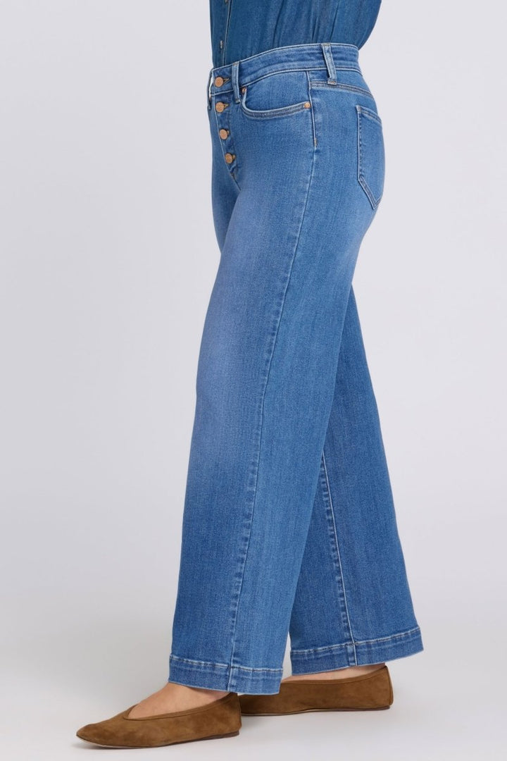 Teresa Wide Leg Jeans | Blue Paradise | Denim | NYDJ