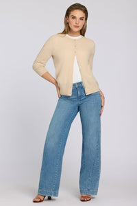Teresa Wide Leg Jeans | Dawn Rock | Denim | NYDJ