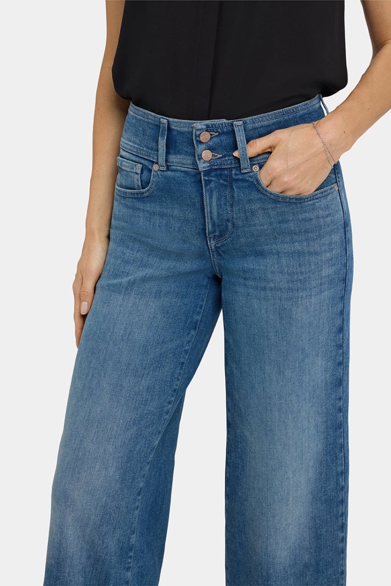 Teresa Wide Leg Jeans In Re-New Denim | Breezy Palms | Denim | NYDJ