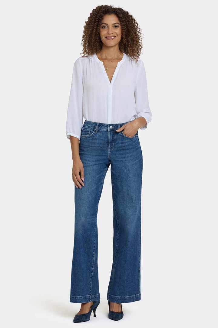 Teresa Wide Leg Jeans | Lake Notre-Dame | Denim | NYDJ