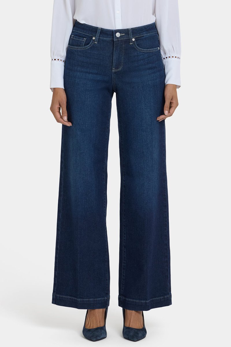 Teresa Wide Leg Jeans | Midnight Breeze | Denim | NYDJ