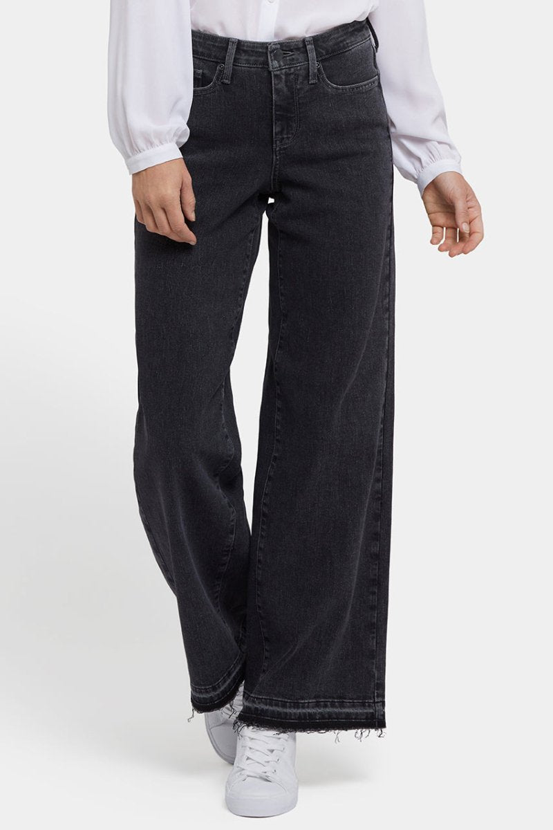 Teresa Wide Leg Jeans | Slate Stone | Denim | NYDJ