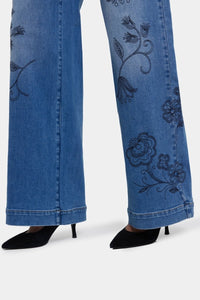 Teresa Wide Leg Jeans | Water Canyon | Denim | NYDJ