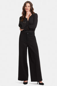 Whitney Pants in Ponte Knit | Black | Trouser | NYDJ