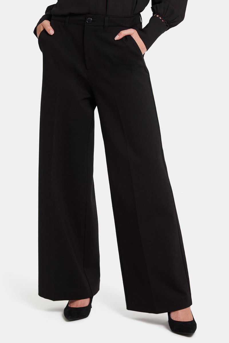 Whitney Pants in Ponte Knit | Black | Trouser | NYDJ