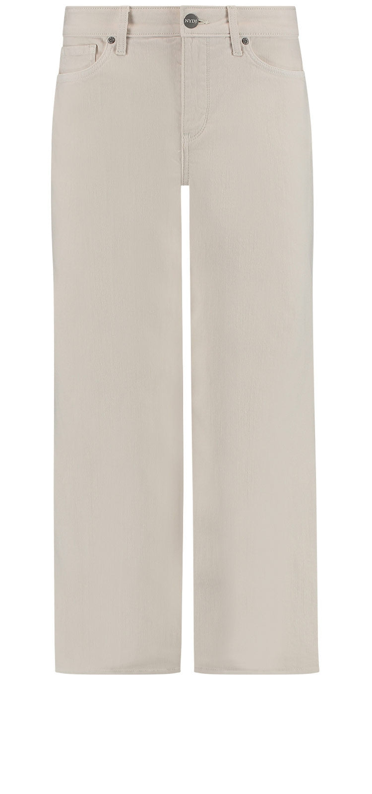 Teresa Wide Leg Ankle Jeans Off-White Premium Denim | Eggshell | Denim | NYDJ