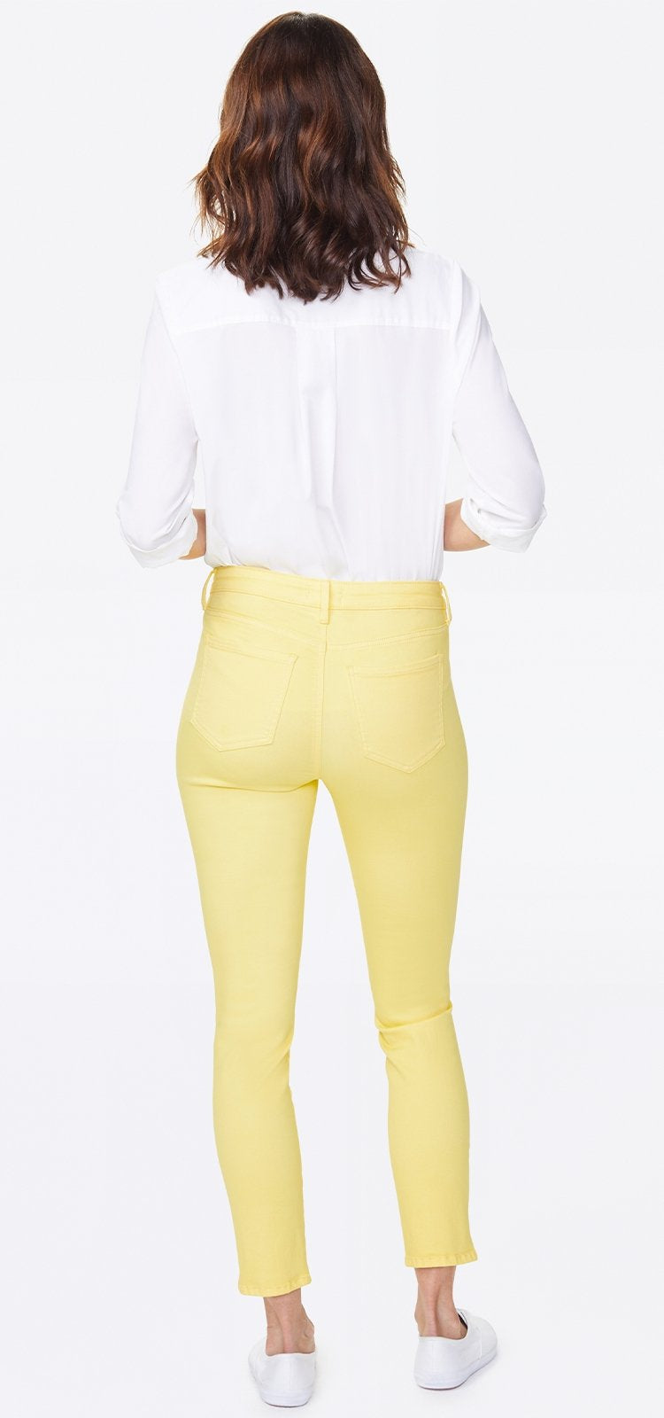 Alina Skinny in yellow Premium Denim | Sunshine | Denim | NYDJ