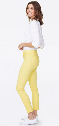 Alina Skinny in yellow Premium Denim | Sunshine | Denim | NYDJ