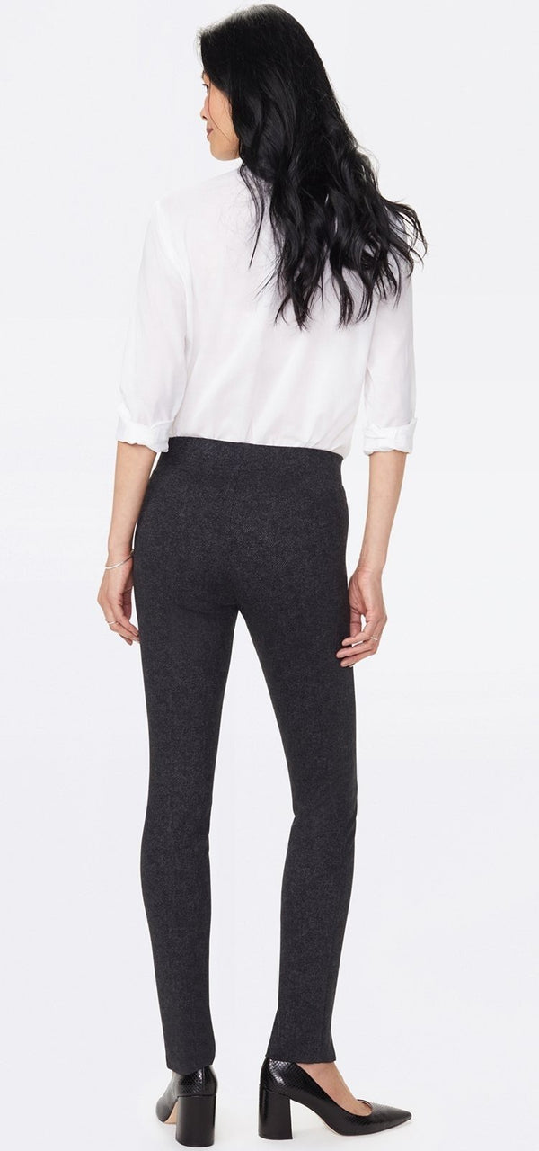 Basic Legging Jeans Black Grey Jersey | Herringbone Heights | Non Denim | NYDJ