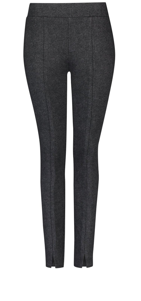 Basic Legging Jeans Black Grey Jersey | Herringbone Heights | Non Denim | NYDJ