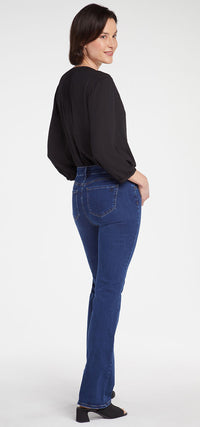 Barbara Bootcut Jeans Medium Blue Premium Denim (Tall) | Quinn | Denim | NYDJ