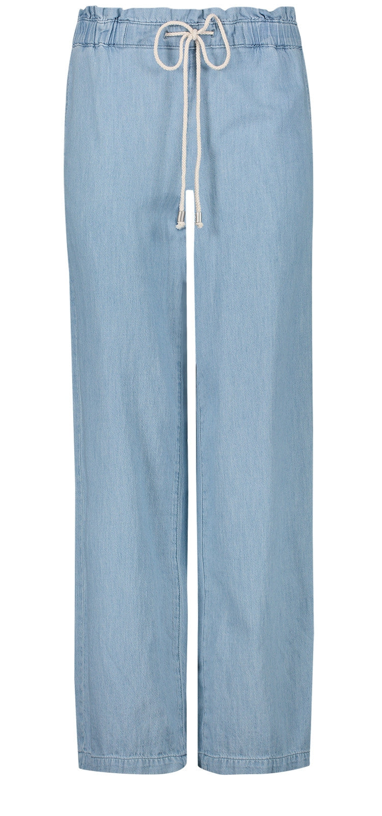 Wide Leg Trouser Light Blue Chambray | Light Stone | Denim | NYDJ