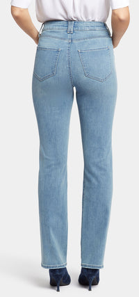 Marilyn Straight Jeans Light Blue Curve Shaper™ Denim | Angel | Pants | NYDJ