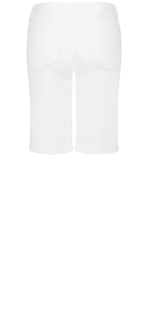 Briella Short White Premium Denim | Optic White | Shorts | NYDJ