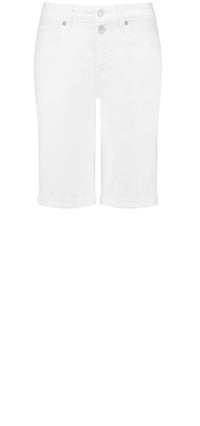 Briella Short White Premium Denim | Optic White | Shorts | NYDJ