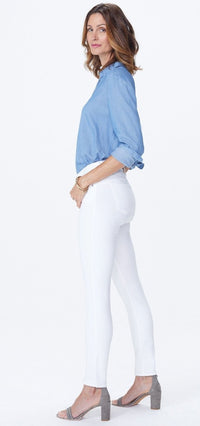Skinny in white premium denim | Optic White | Non Denim | NYDJ